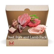 Load image into Gallery viewer, Beef, Pork & Lamb Pack 14 kg