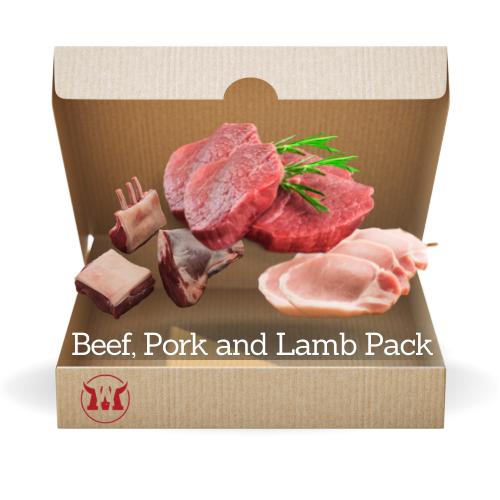 Beef, Pork & Lamb Pack 14 kg