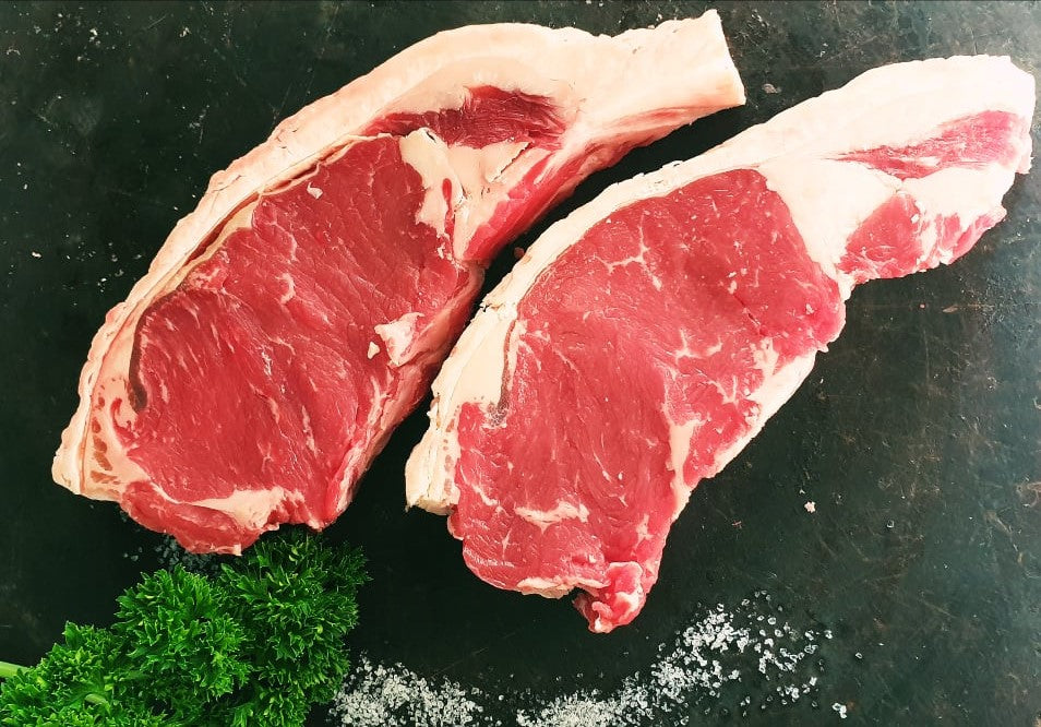 2 x Porterhouse/New York Steaks WM Meats