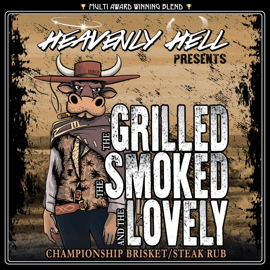 Heavenly Hell BBQ Rub - THE GRILLED THE SMOKED AND THE LOVELY